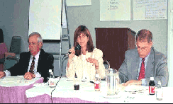 [Photo: Speakers at RAB Caucus]